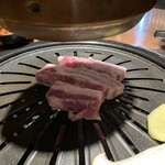 Taste of Korea 찐 - 焼肉セットの豚バラ