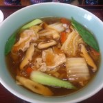 うどん処 杉 - 【2013年01月】野菜あんかけ＠750円。