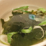 焼肉 山水 - 25年2月　スープ