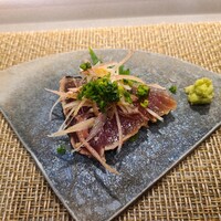 プレミアムレストラン 東京 金のダイニング 鮪金 - 藁焼きカツオ
