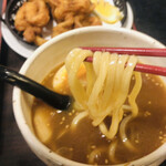 王寿庵 - 麺アップ　なかなかいいもちもち太麺