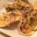 クッチーナ笑多 - カキのグラタン。値段失念。