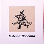 Osteria Boccano - ショップカード(表)