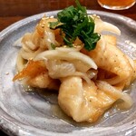 串あげ 上々 - 新玉と鶏ささみの南蛮漬