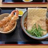 わびすけ - きつねそばとミニ天丼セット