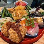 めしや 浮世ばなれ - 八寸前菜おまかせ盛合せ 1980円