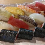 Sushi Kou - ●「にぎり・並・一人半」2100円（税込み）