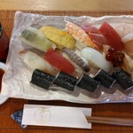 Sushi Kou - ●「にぎり・並・一人半」2100円（税込み）