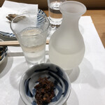 四谷藤すし - 浦霞、そば味噌
