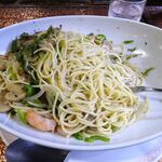 アーモンド - ボンゴレビアンコ（大盛）1,020円（コーヒー付き）