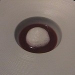 エノテカ・ラ・リコルマ - 2013/02　紫芋のスープ