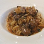 エノテカ・ラ・リコルマ - 2013/02　襟裳短角牛テール肉と牛蒡の煮込みソース