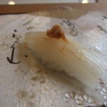 梅乃寿司 - 2013/02　ヤリイカのみみ