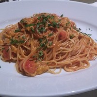オッティモ・シーフード・ガーデン 新宿店 - 赤うにとフレッシュトマトのスパゲティー
