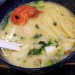 塩そば専門店 桑ばら - 活き帆立とゴルゴンゾーラのつけそば