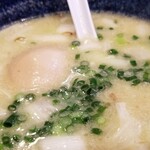 塩そば専門店 桑ばら - 活き帆立とゴルゴンゾーラのつけそば