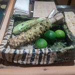 鮨みなと - わさび・すだち