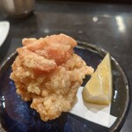 鮨みなと - 道外からのお客さんのリクエストでこの日は「ざんぎ」ありました。