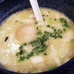 塩そば専門店 桑ばら - 活き帆立とゴルゴンゾーラのつけそば