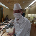 鮨みなと - 以下写真掲載許可済。店主、中港氏