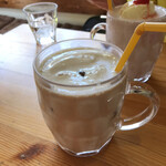 バナナカフェ - きなこバナナジュース