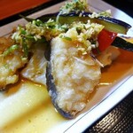 ひより - 日替わりランチ：鱈の唐揚げ