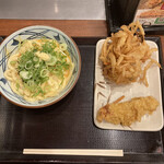 丸亀製麺 - 明太釜玉（並）　込490円