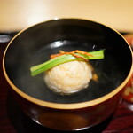 Tagawa - 蓮根餅のお椀