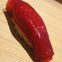 波濤 - アイルランド産の天端。このルビー色にウットリしてしまいます。食感はムニューのモッチモチでした