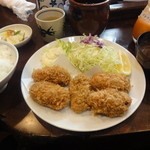 丸五 - カキフライ定食