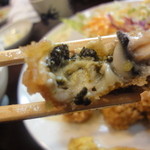 丸五 - カキフライ断面