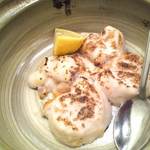 八丁堀 茂助 - ふぐの白子焼，とろけます～(*^_^*)