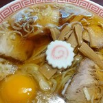 中華そば えもと - 月見中華そばアップ