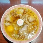 中華そば えもと - 月見中華そば