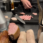 めん 呼白 - 調理風景