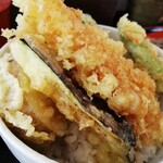 そば処 壱 - 天丼セットの天丼
