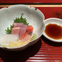 おおたに - 金目鯛の昆布締め　墨烏賊　甘海老