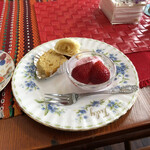 喫茶 春の音 - いつかの気まぐれプレート1,350円(サラダ、ドリンク、デザート付)のデザート♪