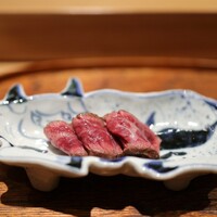 肉割烹 上 - イチボのたたき