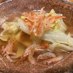 めしの助 - 春キャベツと京あげ。