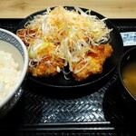 Yoshinoya - 油淋鶏から揚げ定食
                        