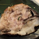 Shusai Temmi - 椎茸の会津地鶏つくね焼き￥715