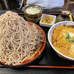 Minatoan - 玉子丼セット　富士山盛り