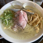 ラゥメン大地 - 貝塩らぅめん（¥750）