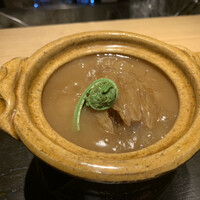 眞善美 - 気仙沼、モウカザメのフカヒレ。金華ハムソース。