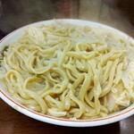 ラーメン二郎 - 天地返し