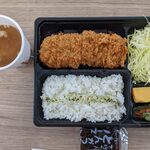 とんかつ 新宿さぼてん - ヒレかつ弁当2