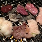 町屋やきにく密陽家 - 2013.2.11(月祝)σ^_^はまってます塩ホルモン盛合せ