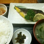 Hasebe - さわら西京焼定食：795円