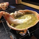 Kouya Ryokan - 松葉ガニの甲羅味噌焼き